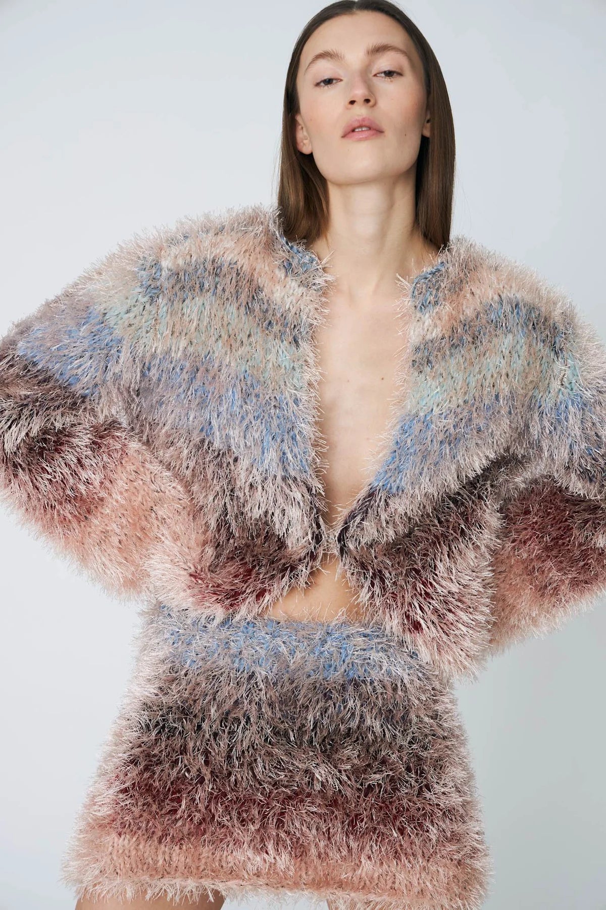 Dawn x Dare Fuzzy Twilight Cardigan