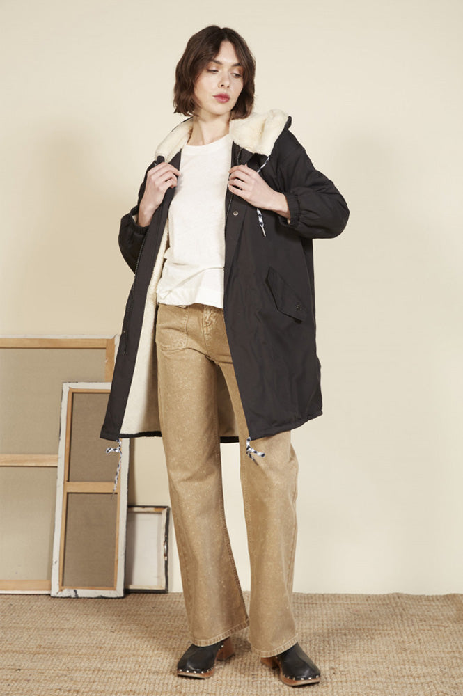 Orfeo Billy Navy Parka - The Mercantile London