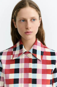 Thinking Mu Astrid Cheshire Checks Jacket