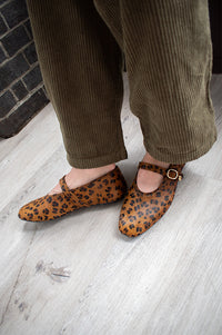 Petite Mendigote Carlita Pony Ballerinas - The Mercantile London