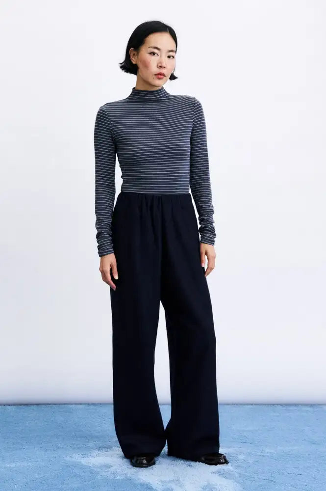 FRNCH Smolikas Blue Marine Trousers