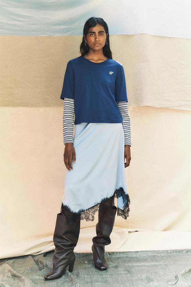 Baum Und Pferdgarten Sophie Dusk Blue Skirt - The Mercantile London