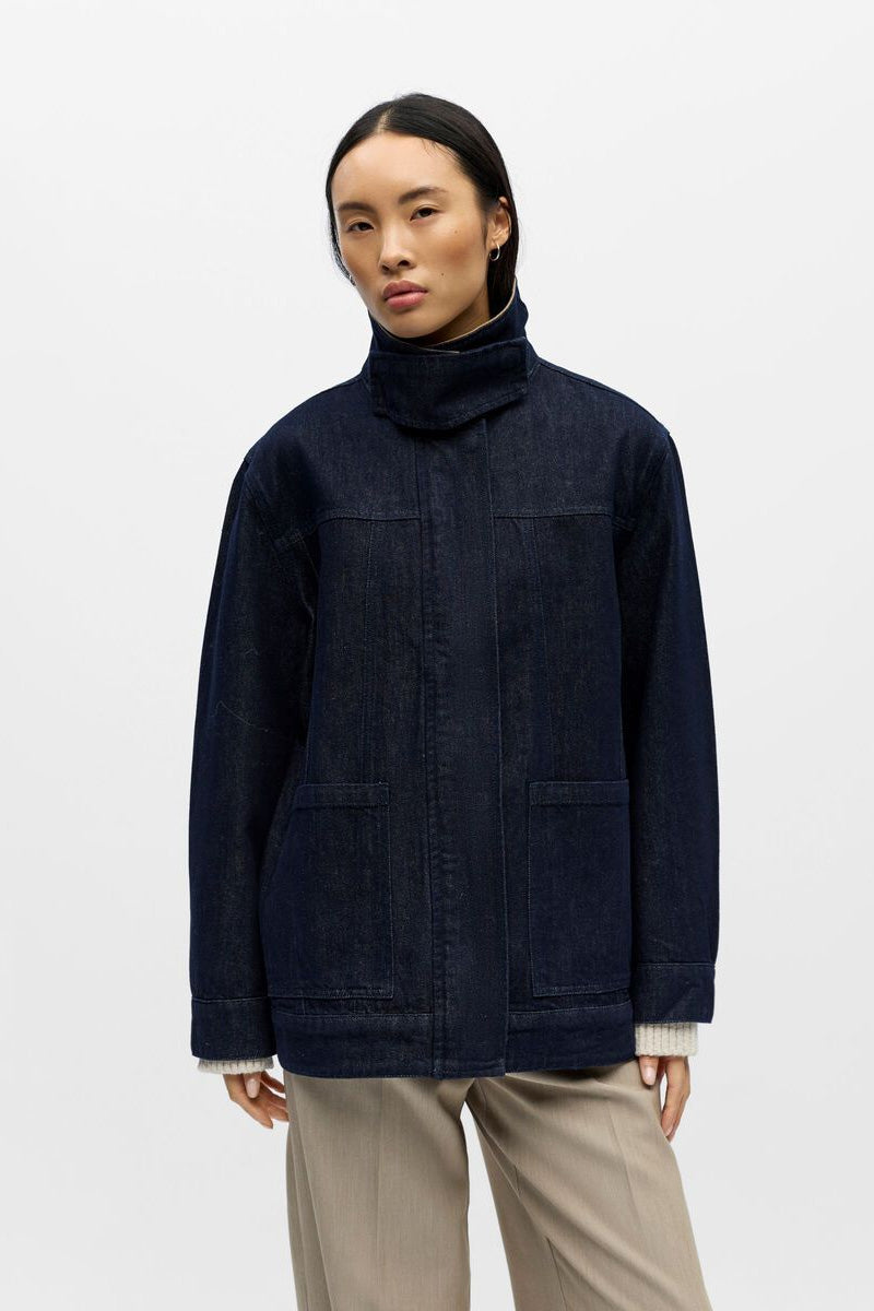 Object Sirennia Dark Washed Denim Jacket