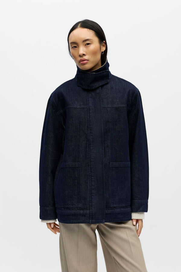 Object Sirennia Dark Washed Denim Jacket