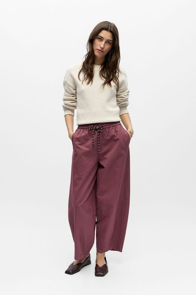 Object Natalie Rose Brown Loose Trousers