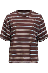 Object Gima Seal Brown Loose Fit T-Shirt