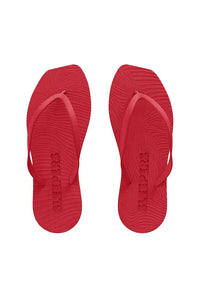 Sleepers Tapered Red Flip Flops - The Mercantile London