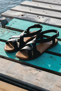 Penelope Chilvers Buttercup Bitter Chocolate Sandals - The Mercantile London