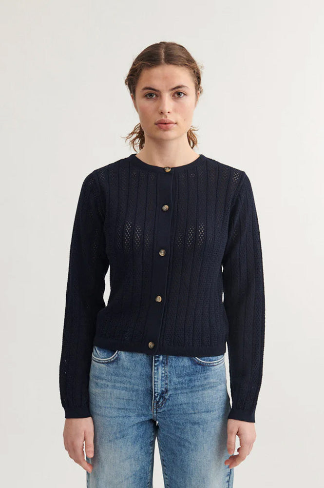 Basic Apparel Tricia Sky Captain Cardigan - The Mercantile London