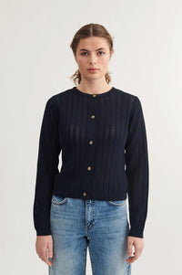 Basic Apparel Tricia Sky Captain Cardigan - The Mercantile London