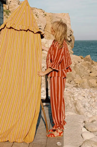 Projektityyny Cocoa Berry Striped Bloomer Trousers