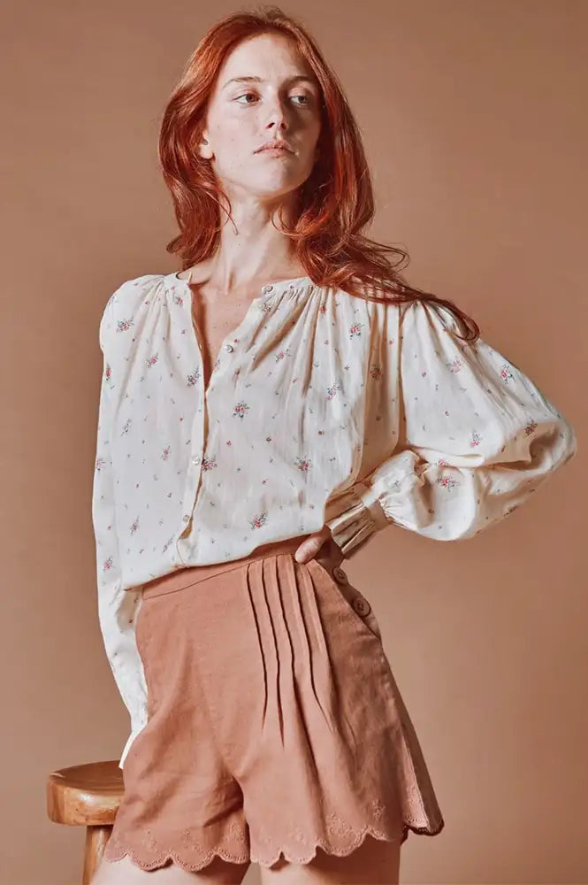 Emile Et Ida Dounia Floral Blouse - The Mercantile London