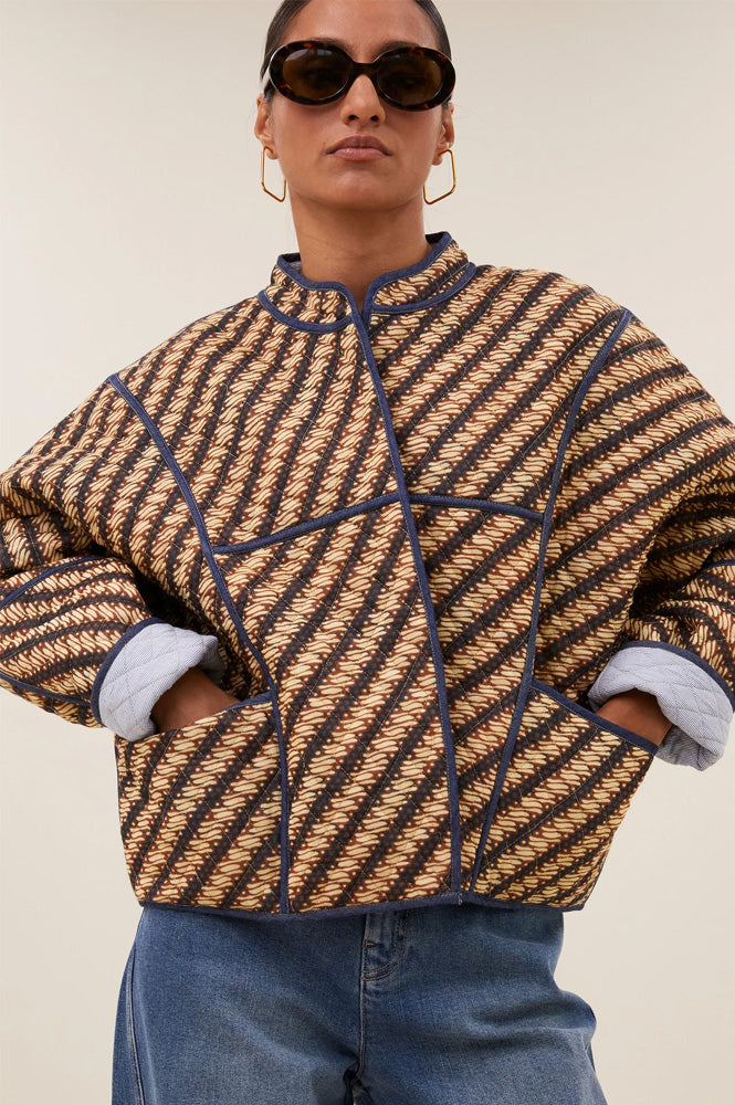 By-Bar Blossom Manilla Print Jacket - The Mercantile London