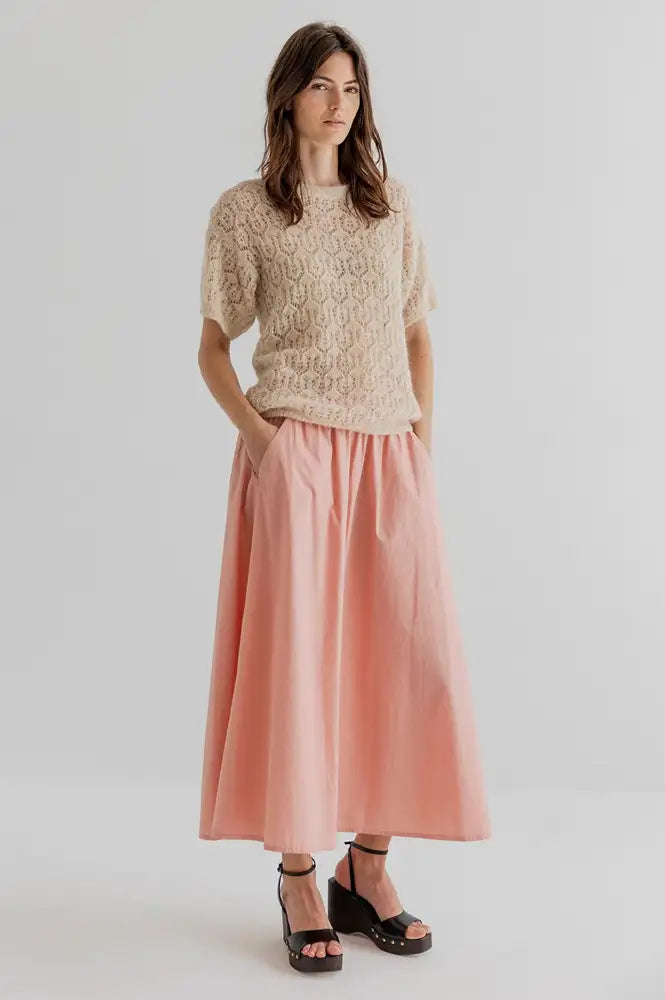 Project Aj117 Hailey Old Rose Skirt - The Mercantile London