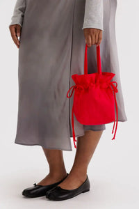 Baggu Candy Apple Drawstring Bag