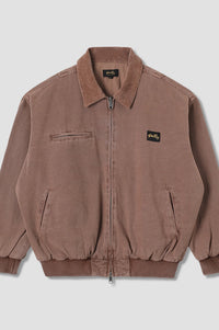 Stan Ray Washed Acorn Collared Bomber Jacket - The Mercantile London