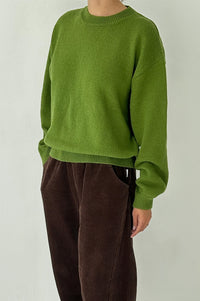 Le Bon Shoppe Milo Avocado Knit Sweater