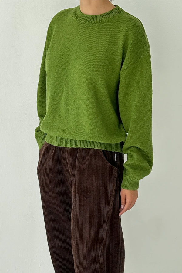 Le Bon Shoppe Milo Avocado Knit Sweater