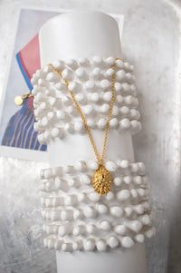 Ashiana London Sea Rose Gold Necklace