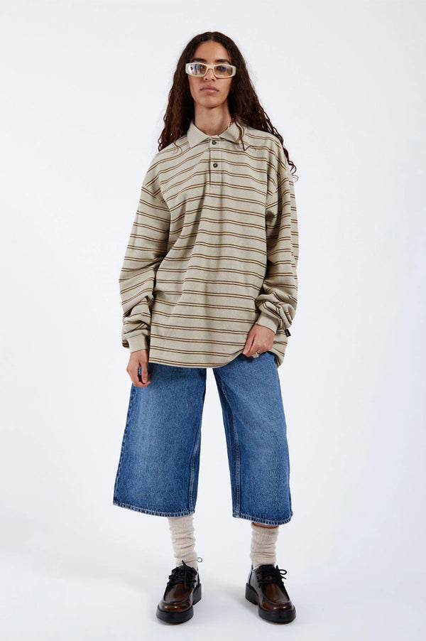 Dr Denim Dace Stream Mid Used Capri Jeans - The Mercantile London