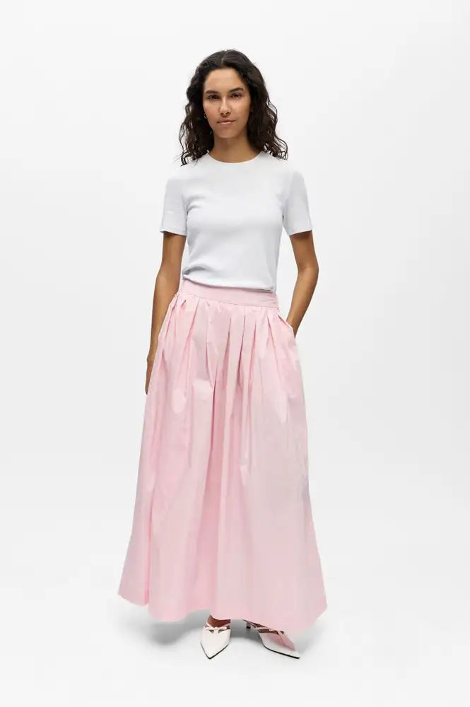 Object Paige Pale Lilac Skirt - The Mercantile London