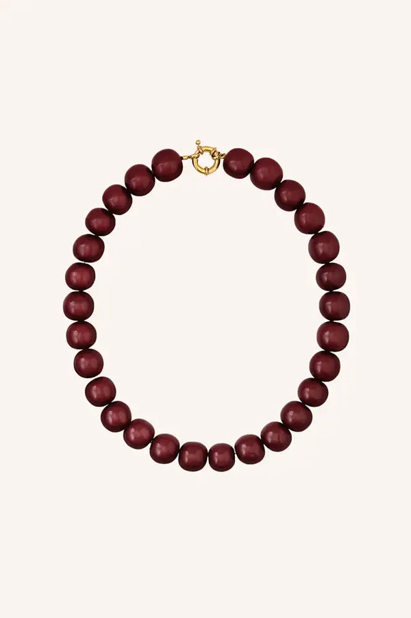 By-Bar Micky Burgundy Crush Necklace