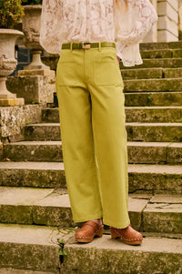 Petite Mendigote Garance Pistachio Trousers - The Mercantile London