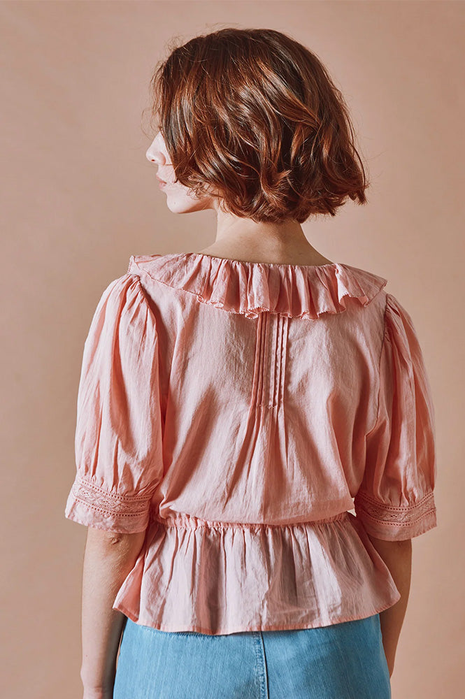 Emile Et Ida Damoiseau Rose Blouse - The Mercantile London