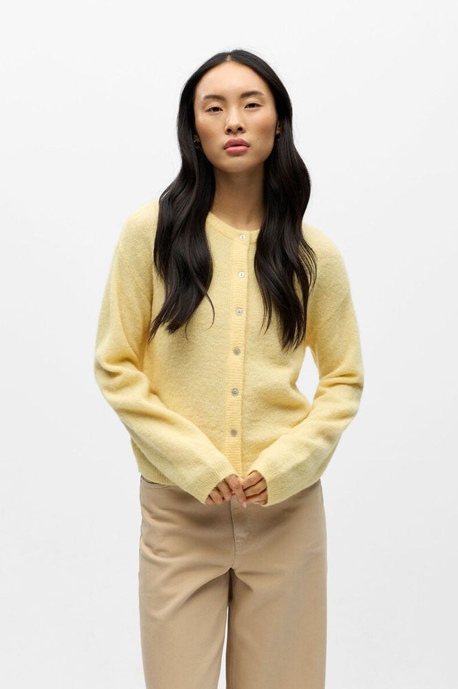Object Agate Butter Knitted Cardigan