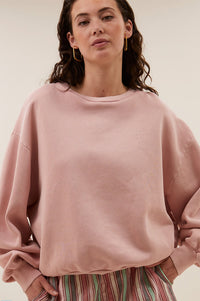 By-Bar Bibi Peach Dust Sweatshirt - The Mercantile London