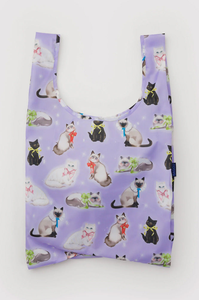 Baggu Standard Reusable Fancy Cats Bag
