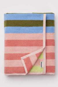 Baggu Sherbet Stripe Bath Towel