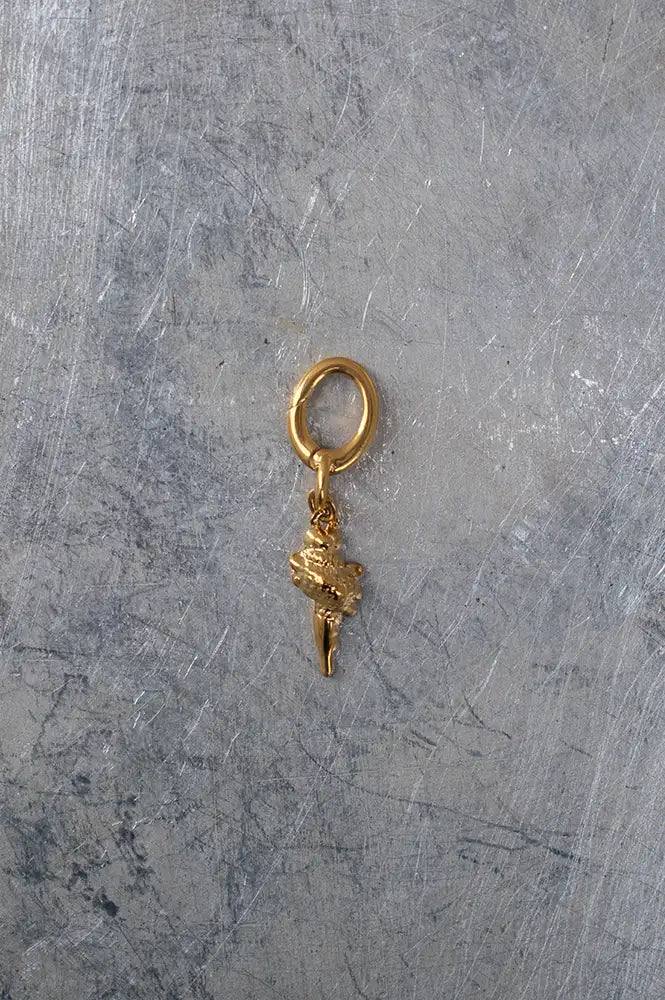 Ashiana London Serena Shell Gold Charm