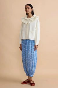 Daydress Mermaid Soft Blue Polka Dot Trousers Bloomers - The Mercantile London