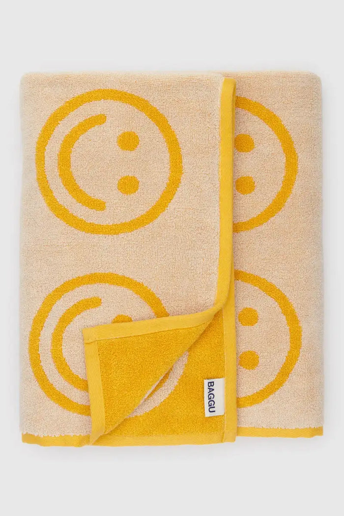 Baggu Happy Marigold Bath Towel