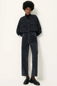 Sessùn Velvet Cruise Graphite Trousers - The Mercantile London