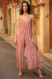 Zen Ethic Lea Miramar Pink Jumpsuit - The Mercantile London