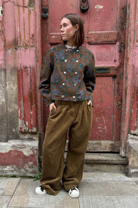 The Tiny Big Sister Roses Denim Jacket - The Mercantile London