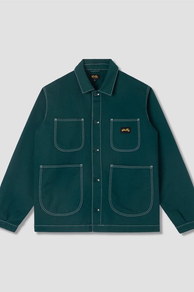 Stan Ray Bedford Botanical Green Jacket - The Mercantile London