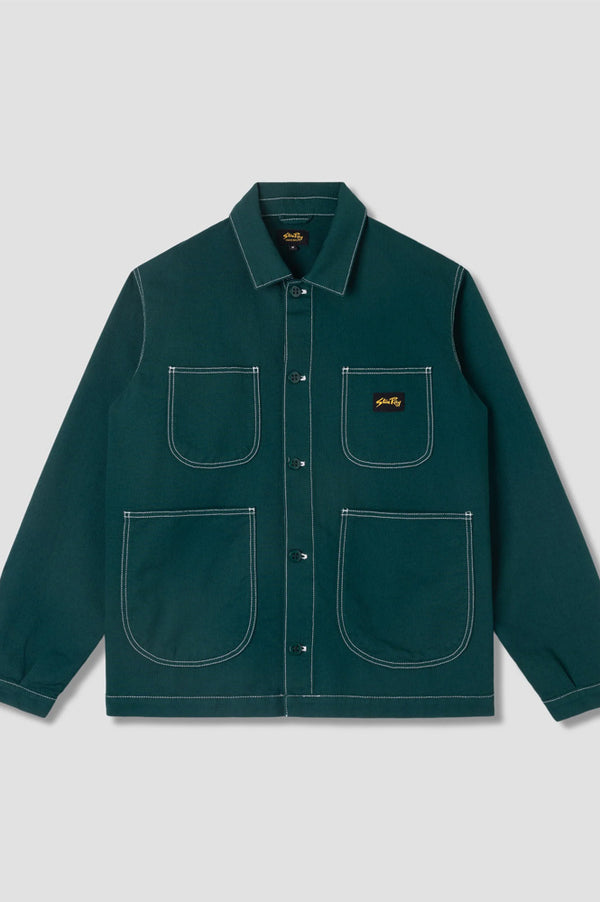 Stan Ray Bedford Botanical Green Jacket - The Mercantile London