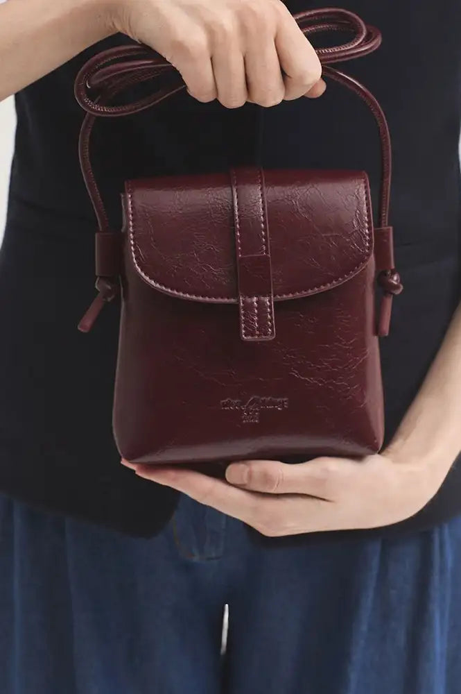 Nice Things Red Beet Small Cross-Body Bag
