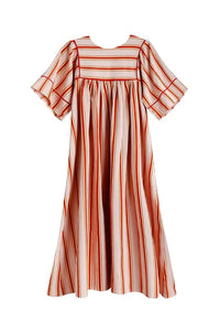 Projektityyny Pink Cherry Pop Striped Dress