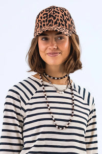 Lolly's Laundry Oak Leopard Print Cap - The Mercantile London