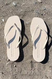 Sleepers Tapered Eggnog Flip Flops - The Mercantile London