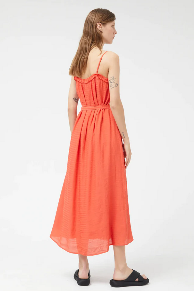 Compania Fantastica Long Orange Strap Dress - The Mercantile London