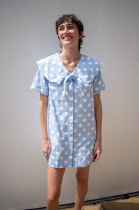 Daphne Lulu Sailor Polka Dot Dress