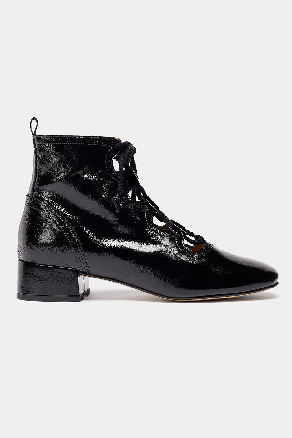 Naguisa Elur Black Gloss Boot
