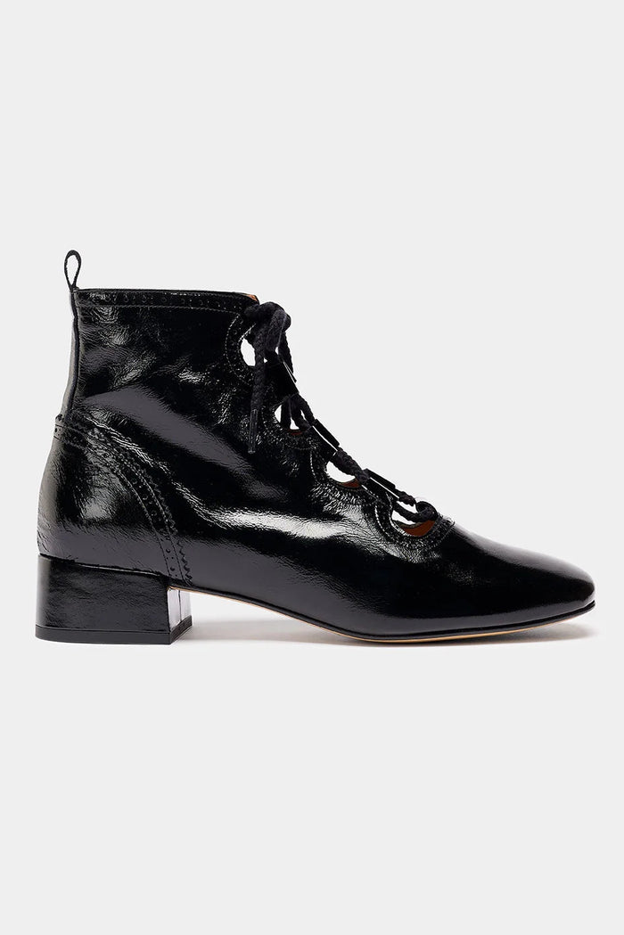 Naguisa Elur Black Gloss Boot
