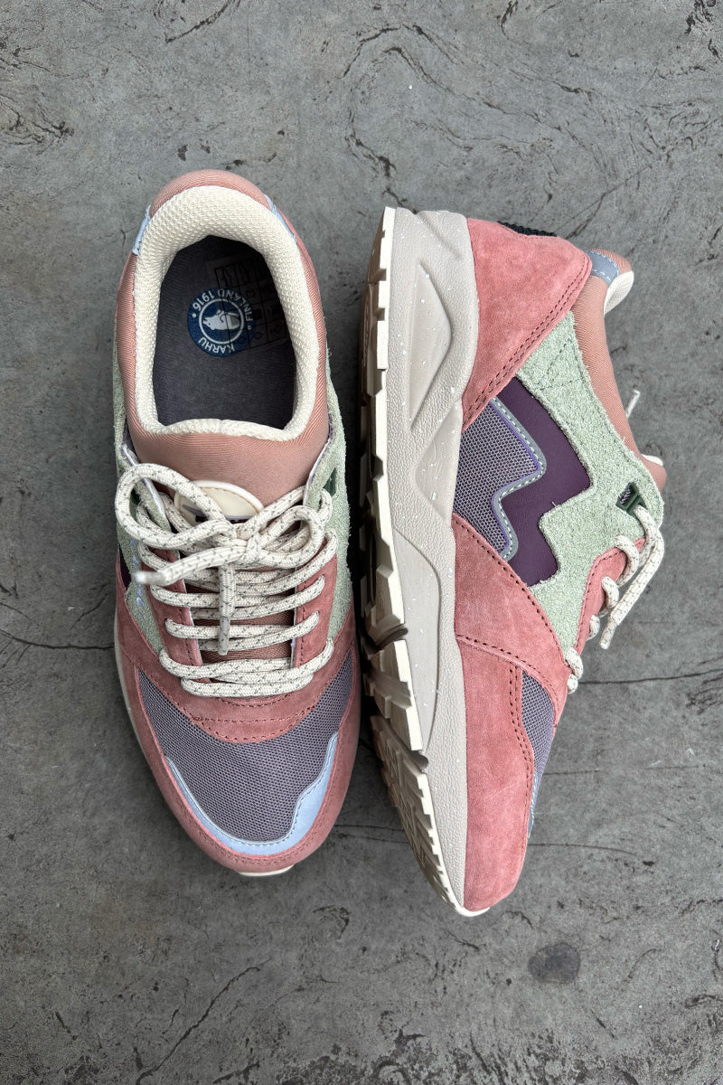 Karhu Aria 95 Warm Taupe And Fig Trainers - The Mercantile London