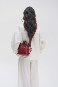 Ölend Micro Ona Cherry Red Bag - The Mercantile London